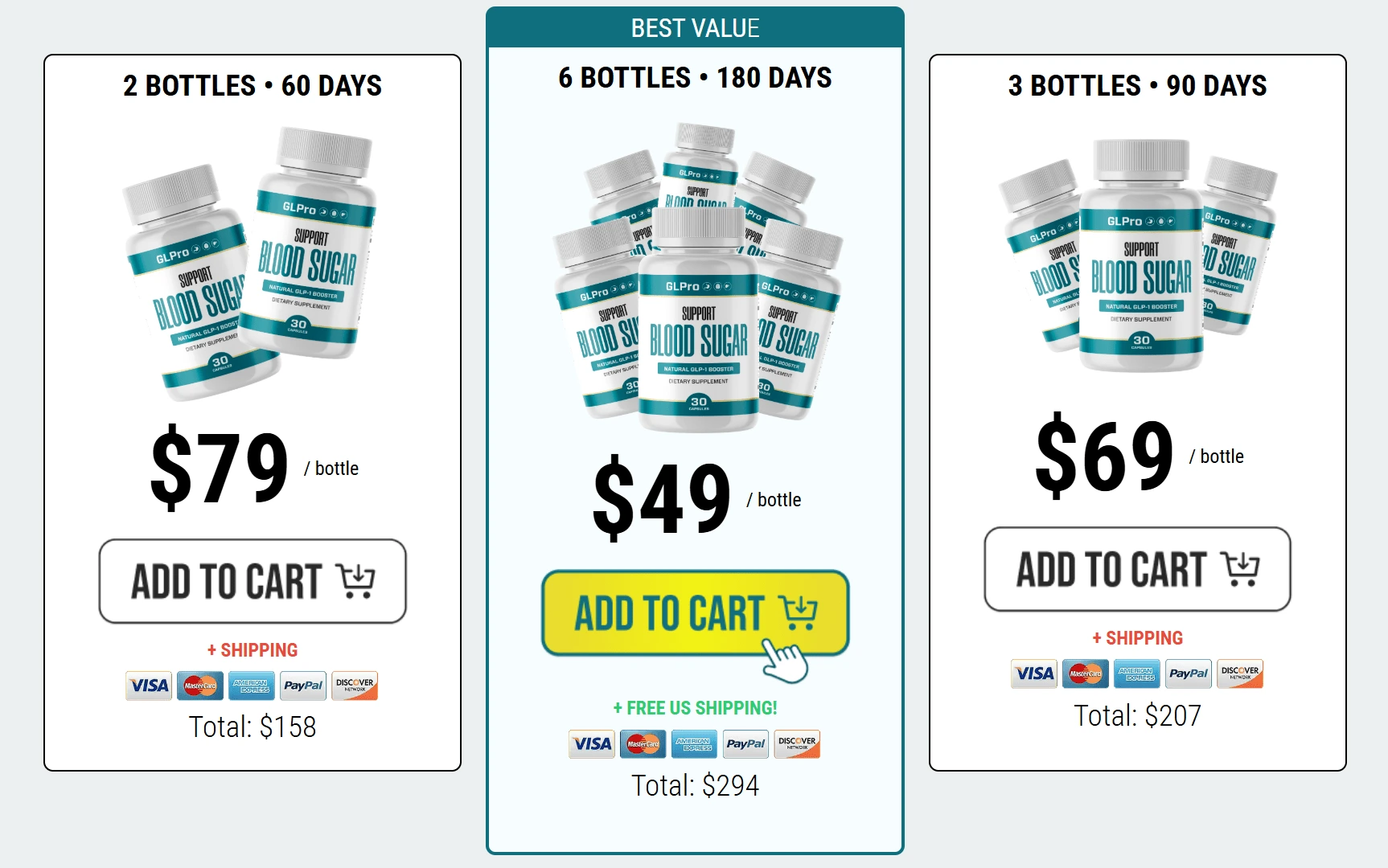 GLPro Pricing Options